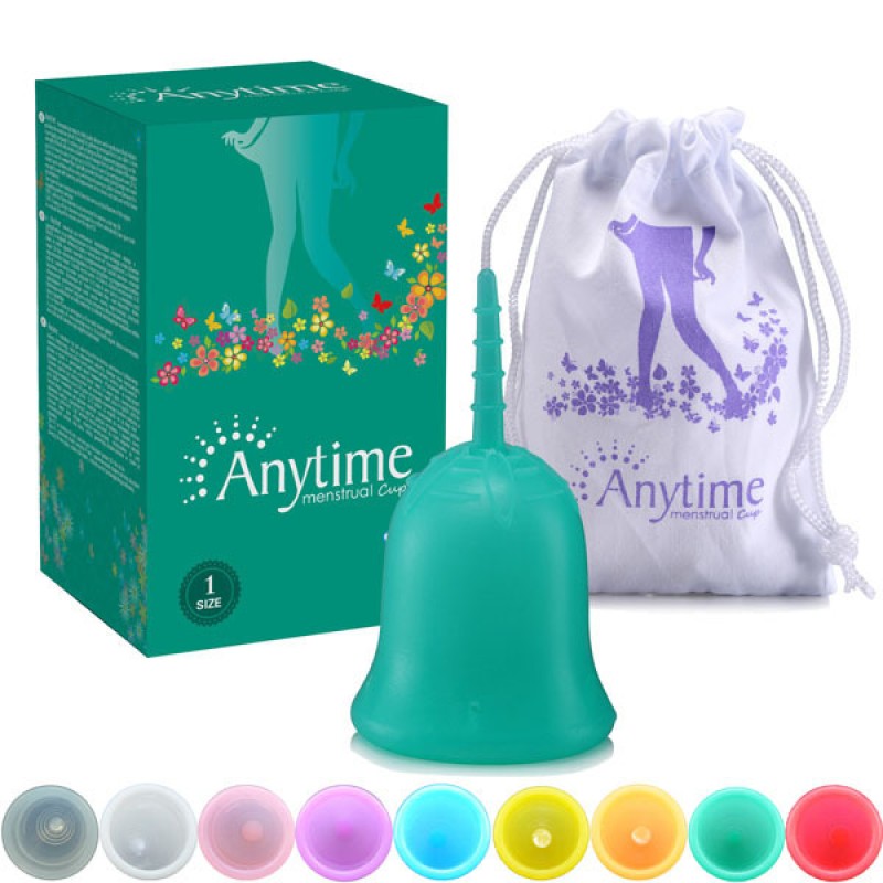 Menstrual Cup Supplier - Hot ! 100% Medical Grade Silicone Menstrual Cup Reusable Lady Menstruation Cup AMC01