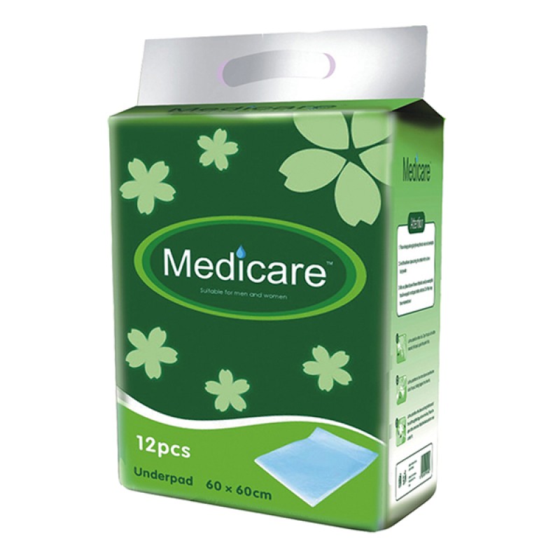 Medical Underpad Supplier - Wholesale 60x90cm Disposable Medical Underpad Custom Logo Cotton Diapers/Nappies Leak Guard