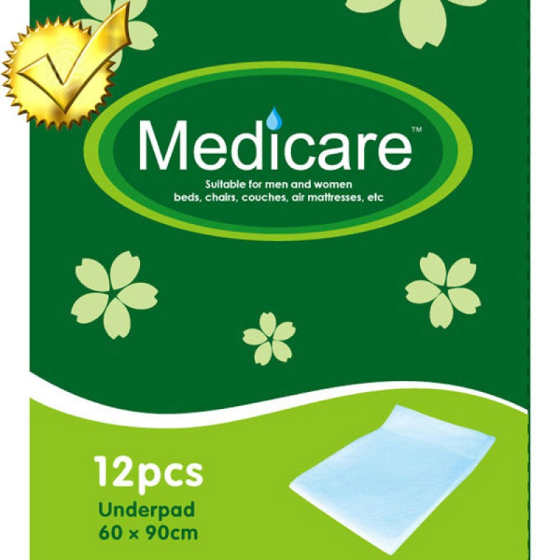 Medical Underpad Supplier - Wholesale 60x90cm Disposable Medical Underpad Custom Logo Cotton Diapers/Nappies Leak Guard