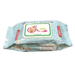 Baby Wipes Factory - Eco-Friendly Organic Cotton Wet Body Wipes Sensitive Baby Cleansing Wipes in Individual Packaging