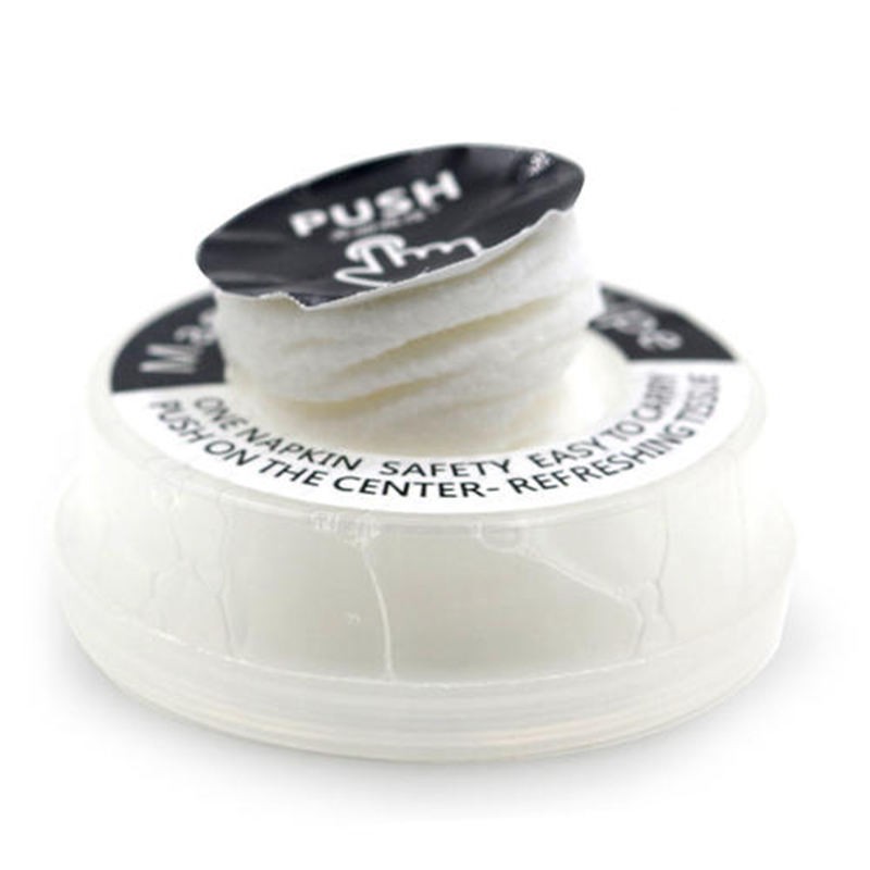 Wet Wipes Factory - Hot Sales Disposable Magic Wet Wipes Capsule Effective Daily Cleansing Push-Compressed Wet Tissues