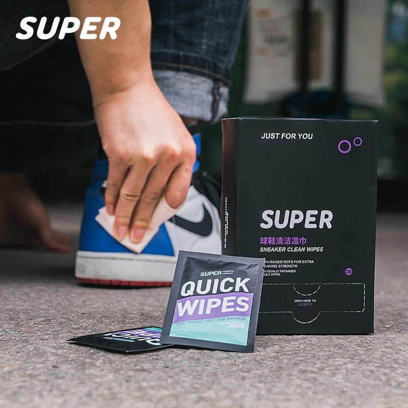 Shoe Wipes Supplier - Travel Packed Quick Clean Sneaker