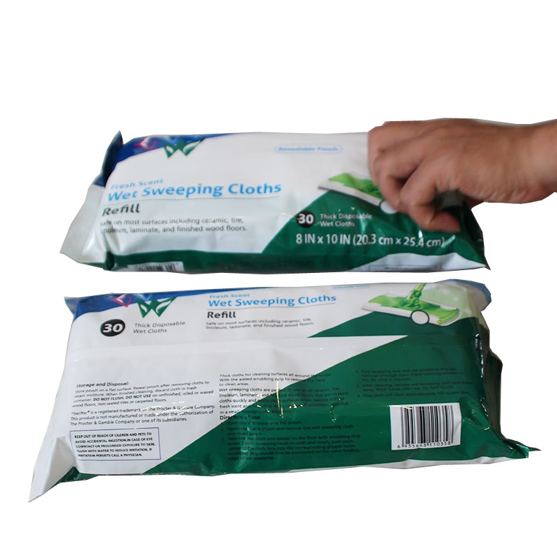 Floor Wipes Factory - 30 Counts Biodegradable Wet Sweeping Cloth