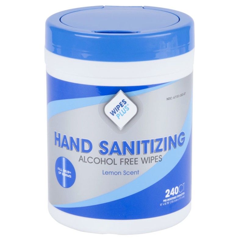 Hand Cleaning Wipes Supplier - 240 Pcs Long Shelf Life Canister