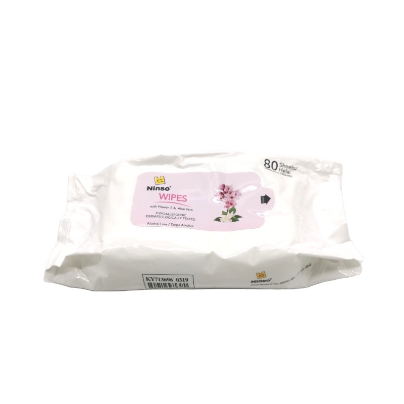 Water Wipes Manufacturer - 80 Pcs Unscented Refreshing Baby