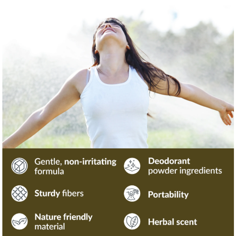 Body Cleaning Wipes Factory - Biodegradable Plant Refresh Shower