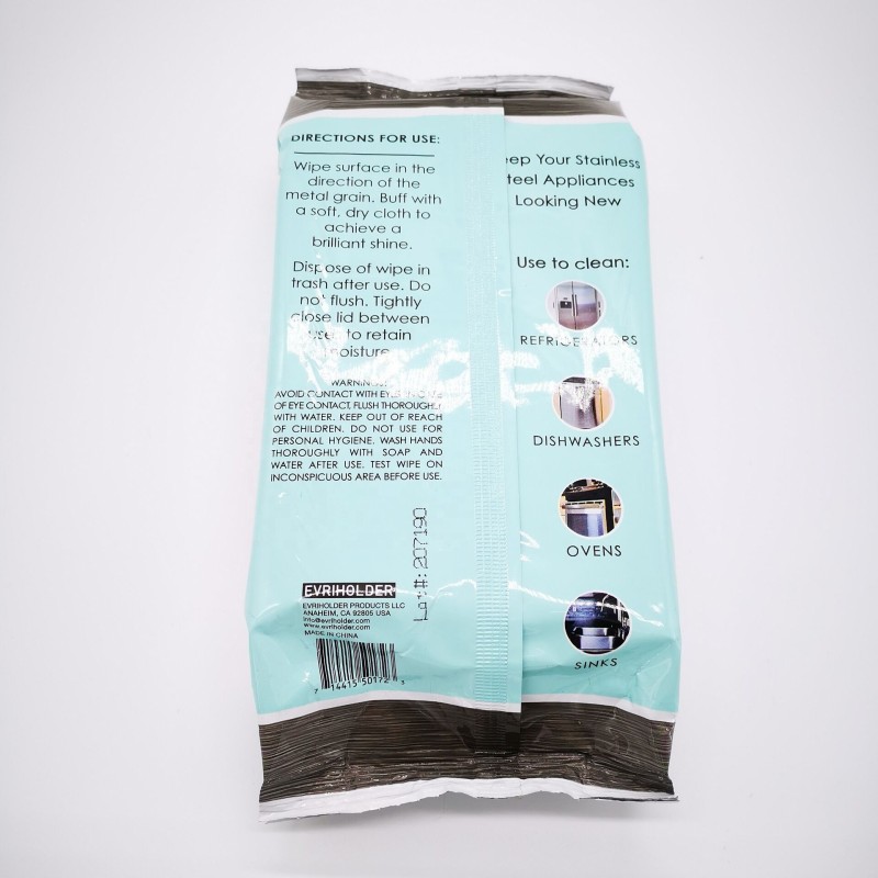 Kitchen Cleaning Wipes Manufacturer - Stainless Steel Appliance Glass