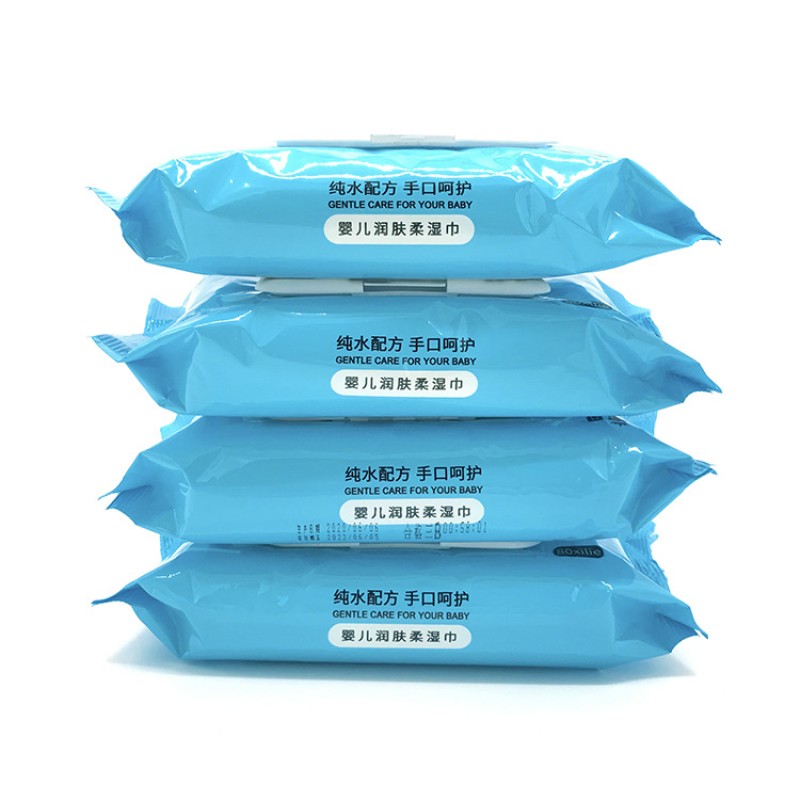 Baby Face Wipes Supplier - 80 Counts Hospital Body Refreshing