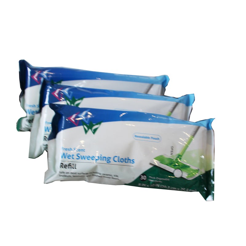 Floor Wipes Factory - 30 Counts Biodegradable Wet Sweeping Cloth
