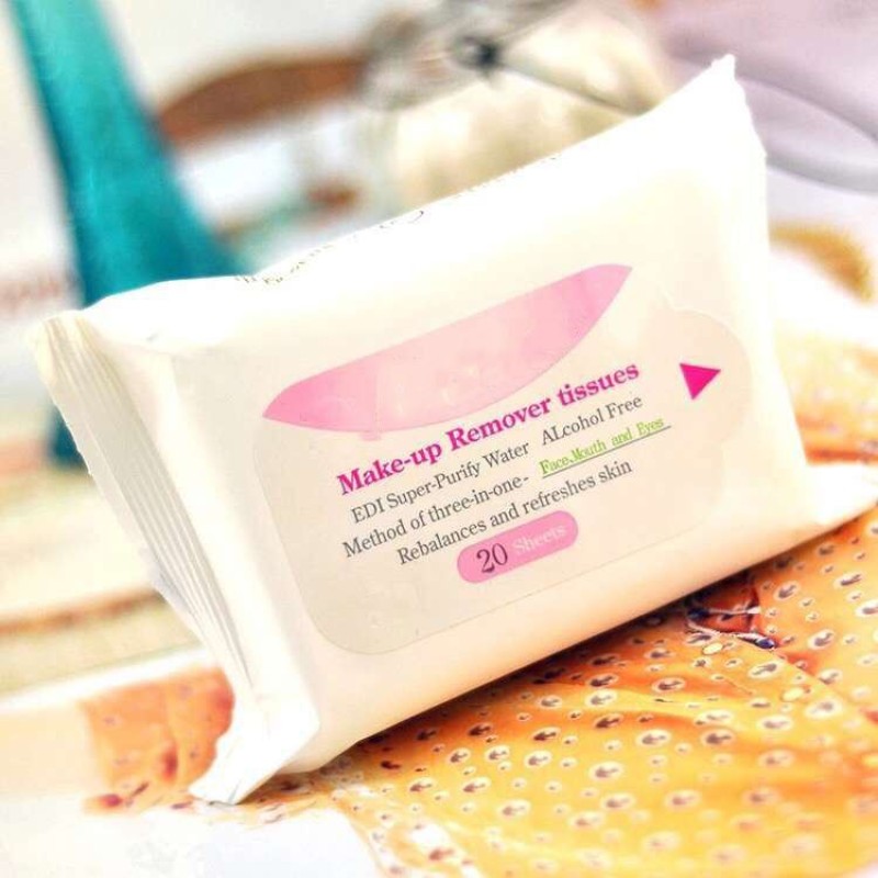 Facial Makeup Remover Wipes Supplier - 30 Counts Biodegradable Deep