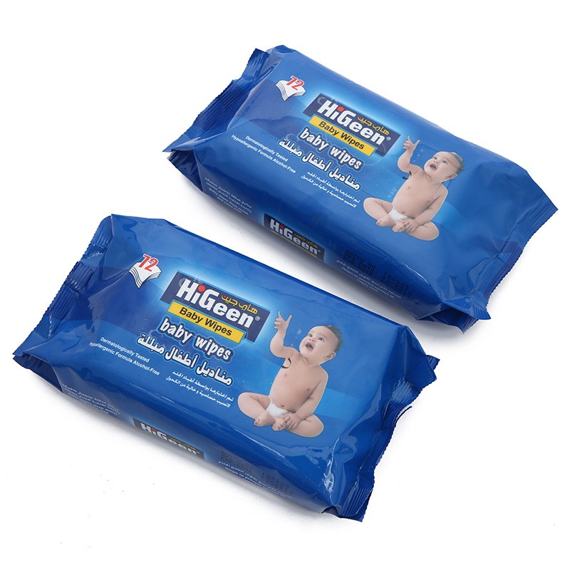 Unscented Baby Wipes Factory - 80 Pcs Sensitive Skin Care