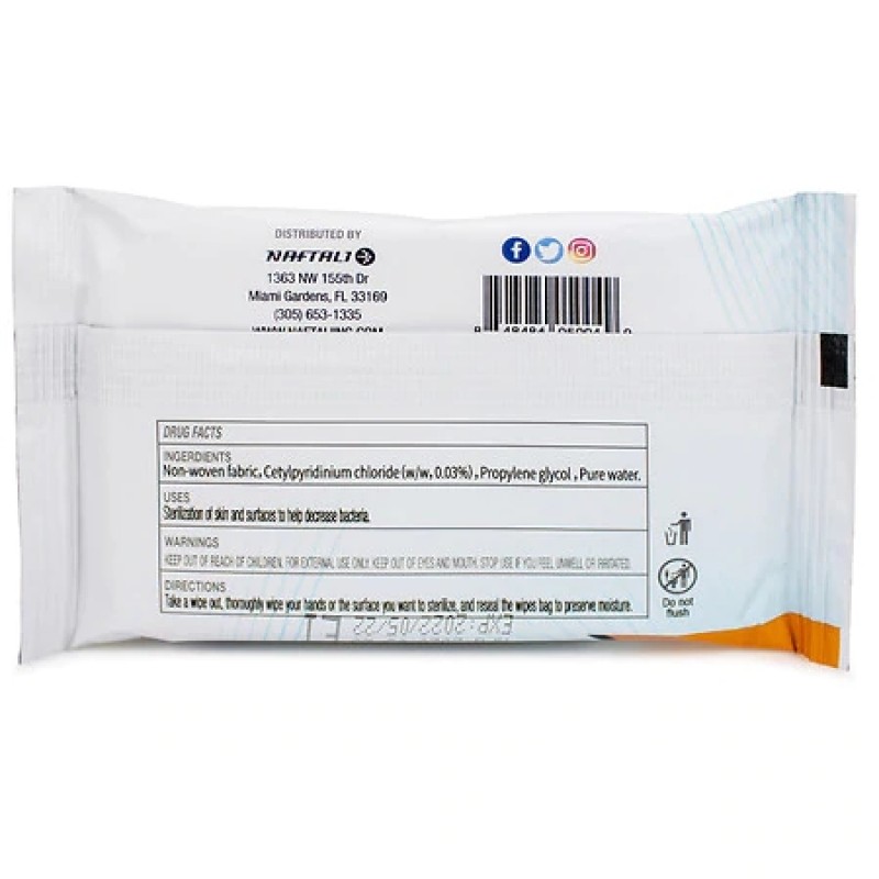 Hand Cleaning Wipes Factory - 10 Pcs Customized Travel Pack