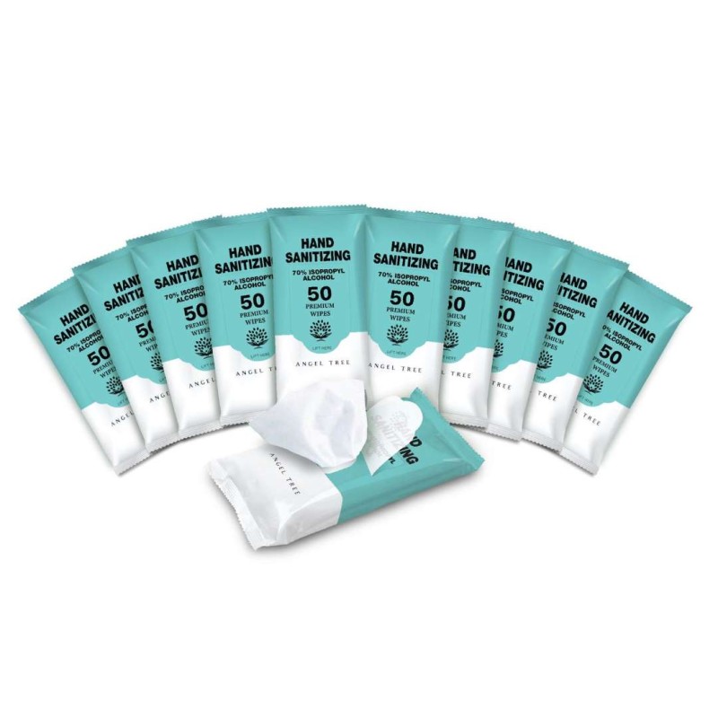 Glass Wet Wipes Factory - 50 Pcs Biodegradable Hygiene