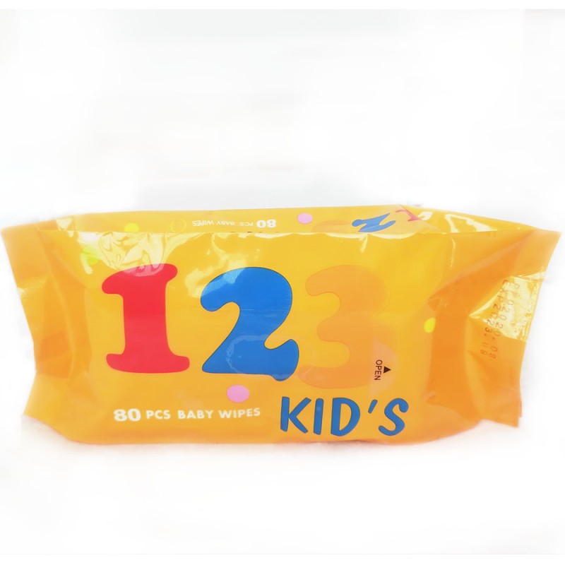 Baby Wipes Manufacturer - 80 Pcs Natural Moisturizing Face Care