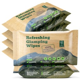 Camping Wet Wipes Factory - Travel Biodegradable Face Body