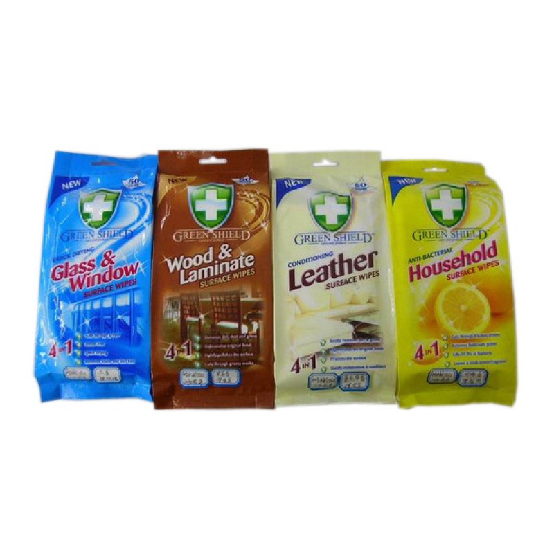 Glass Wet Wipes Factory - 50 Pcs Biodegradable Hygiene