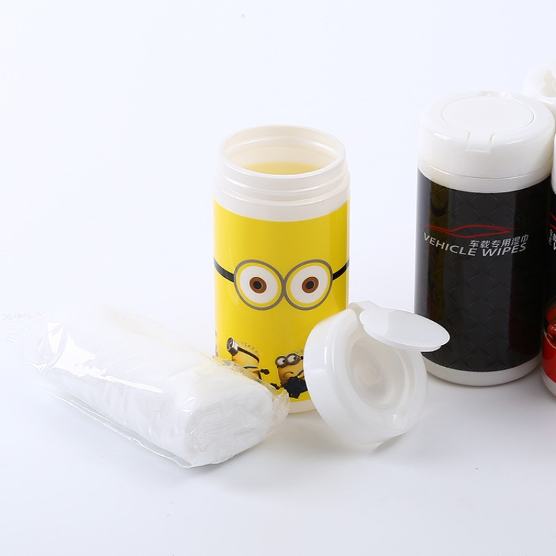 Industrial Hand Wipes Factory - Canister Packed Vehicle Car