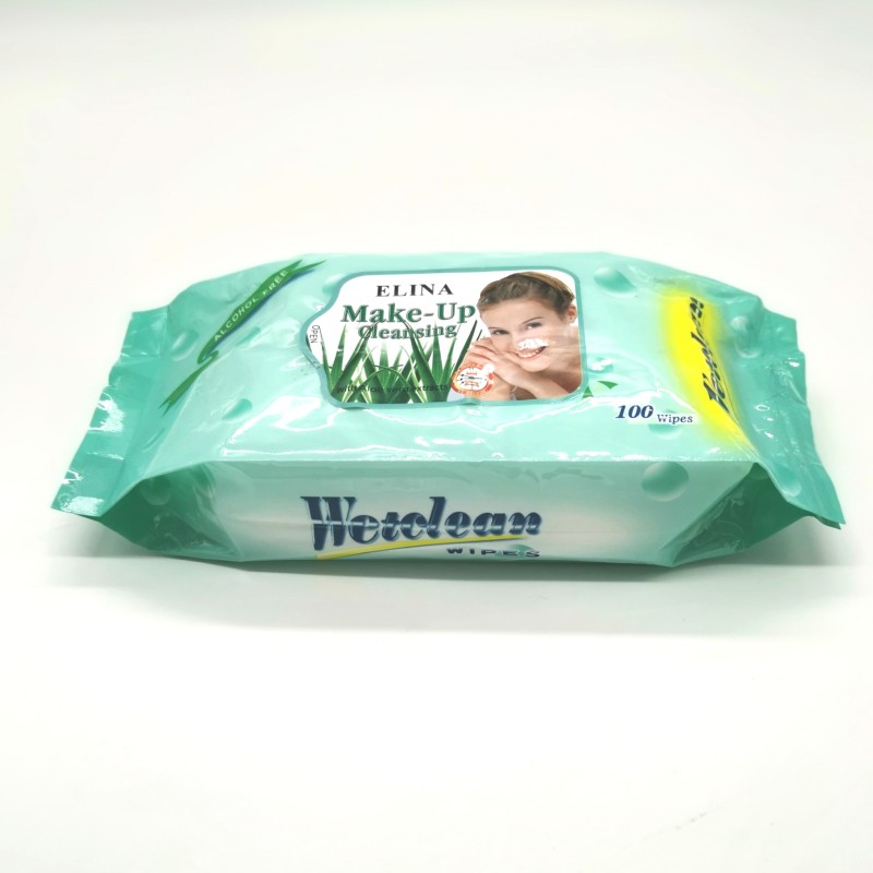 Herbal Makeup Wipes Supplier - 25 Pcs Natural Non Allergic Eyes