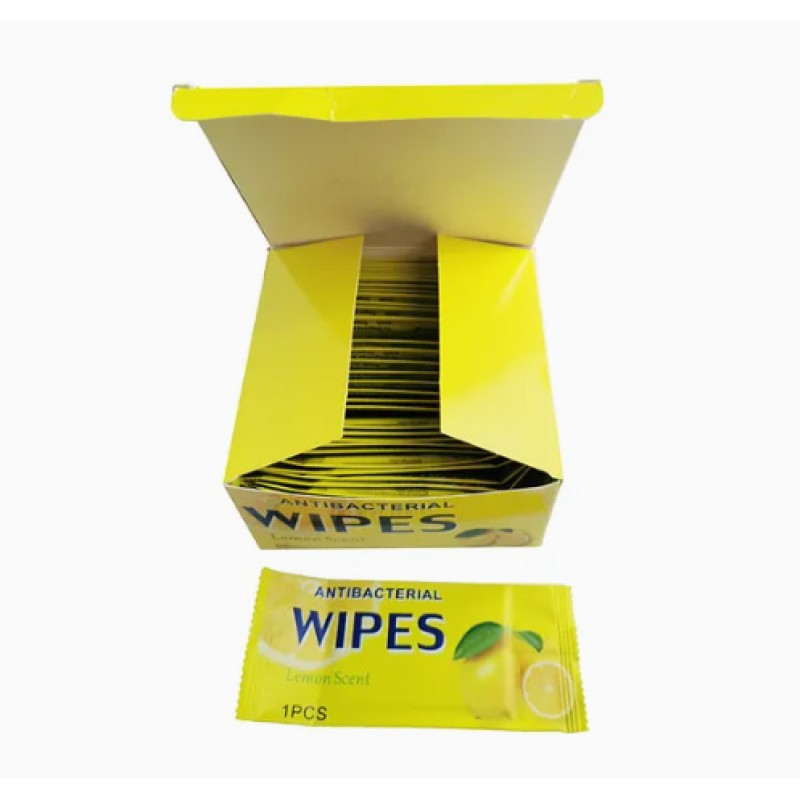 Shower Body Wipes Manufacturer - Single Pack No Rinse Degradable