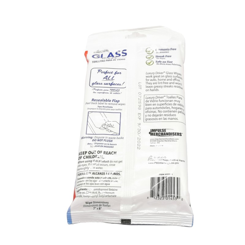 Leather Cleaning Wipes Manufacturer - 14 Counts Travel Biodegradable