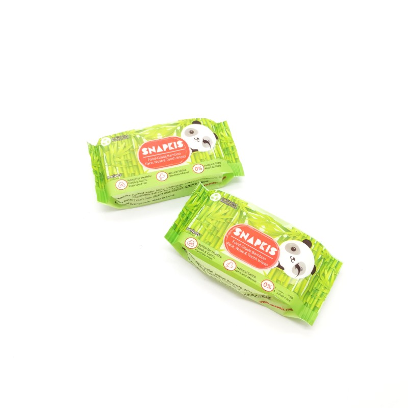 Bamboo Baby Wipes Supplier - 8 Counts Food Grade Biodegradable