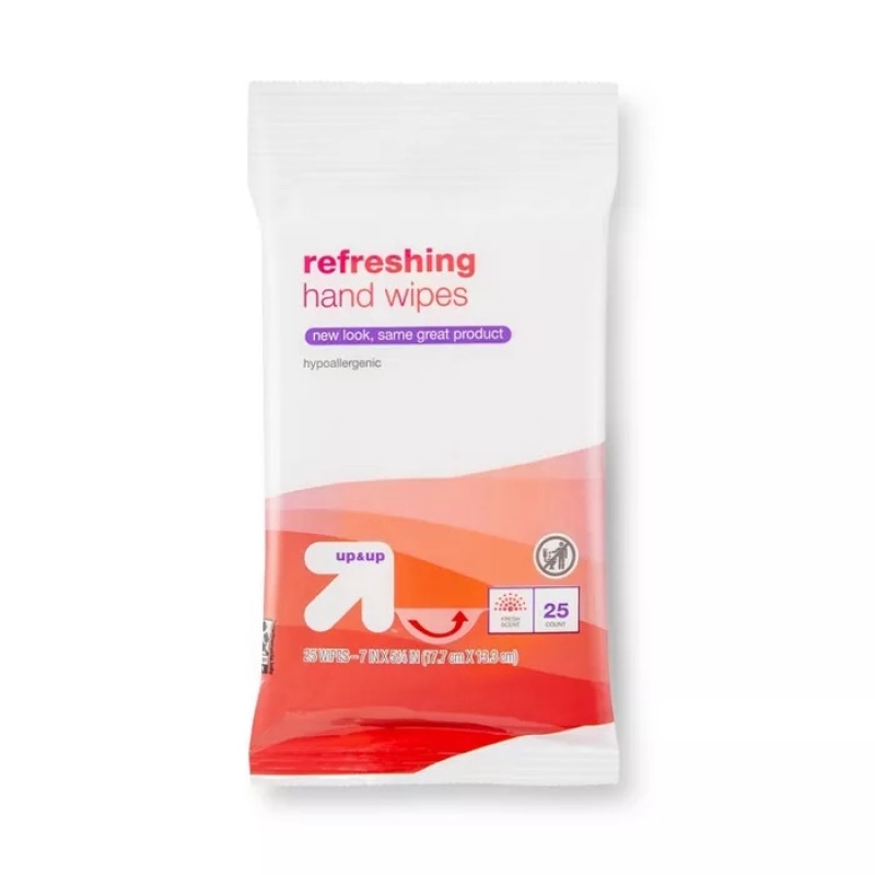 Moist Towelettes Factory - 25 Counts Custom Gym Large Body