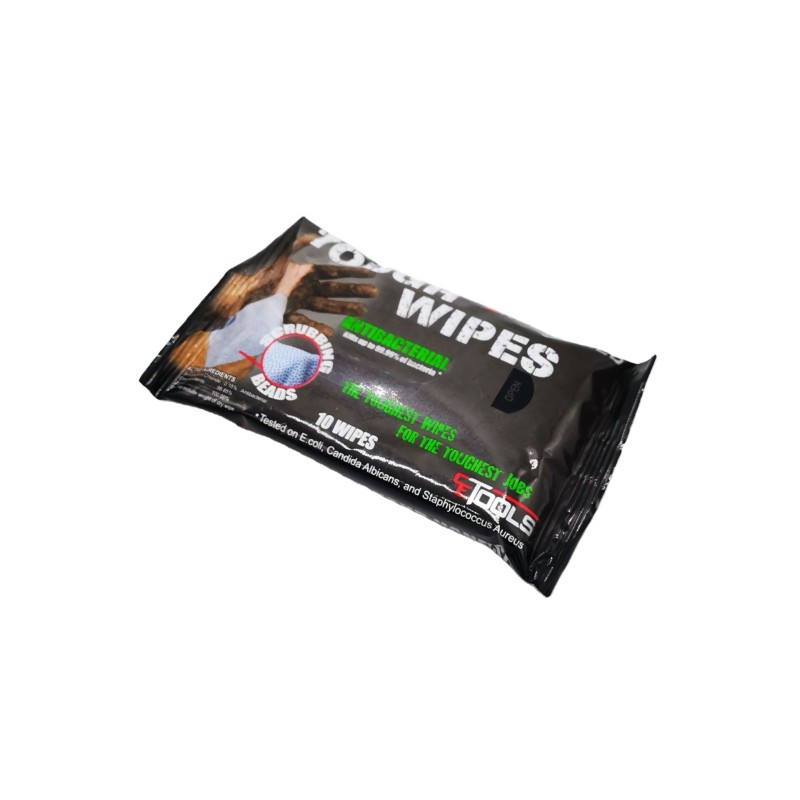 Industrial Wipes Manufacturer - 10 Counts Toughest Mechanical Degreasing