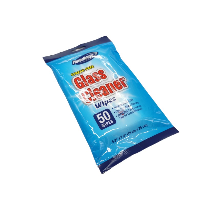 Vehicle Wipes Factory - 50 Counts Car Glass Cleansing