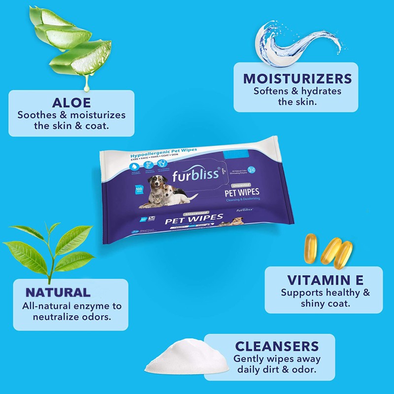 Pet Grooming Wipes Manufacturer - Household Biodegradable Deodorizing