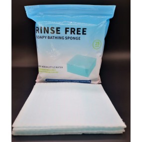 Soapy Bathing Sponge Factory - Disposable Rinse Free Self Sudding