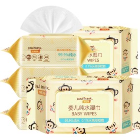 Baby Cleaning Wipes Factory - 80 Pcs Bamboo Moist Hand Mouth