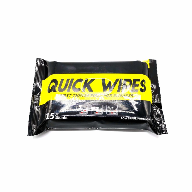Sneaker Cleaner Wipes Supplier - 12 Count Travel Pocket