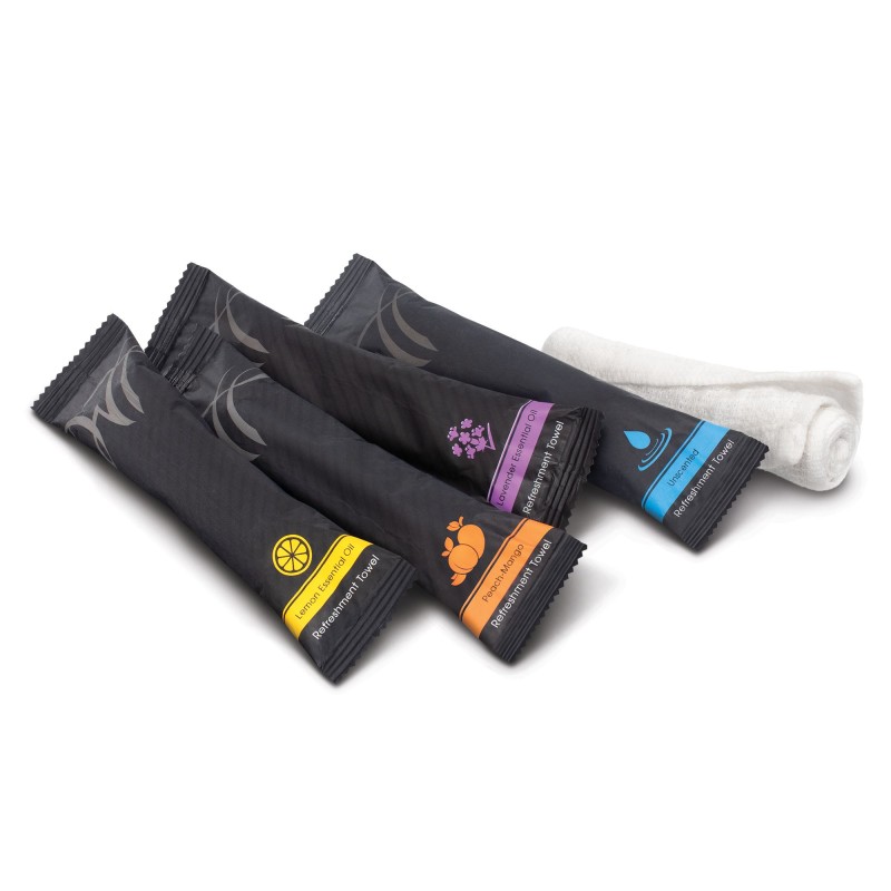 Moist Cotton Wipes Supplier - Travel Oshibori Biodegradable