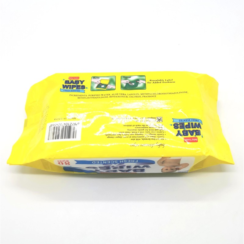 Water Wipes Supplier - 80 Pcs Retail Pack Natural Care