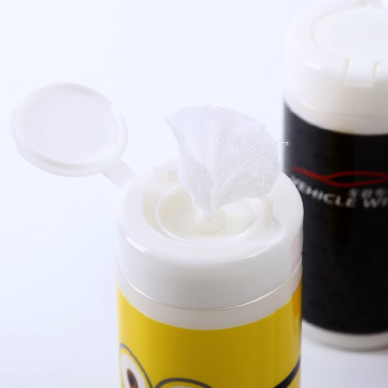 Industrial Hand Wipes Factory - Canister Packed Vehicle Car