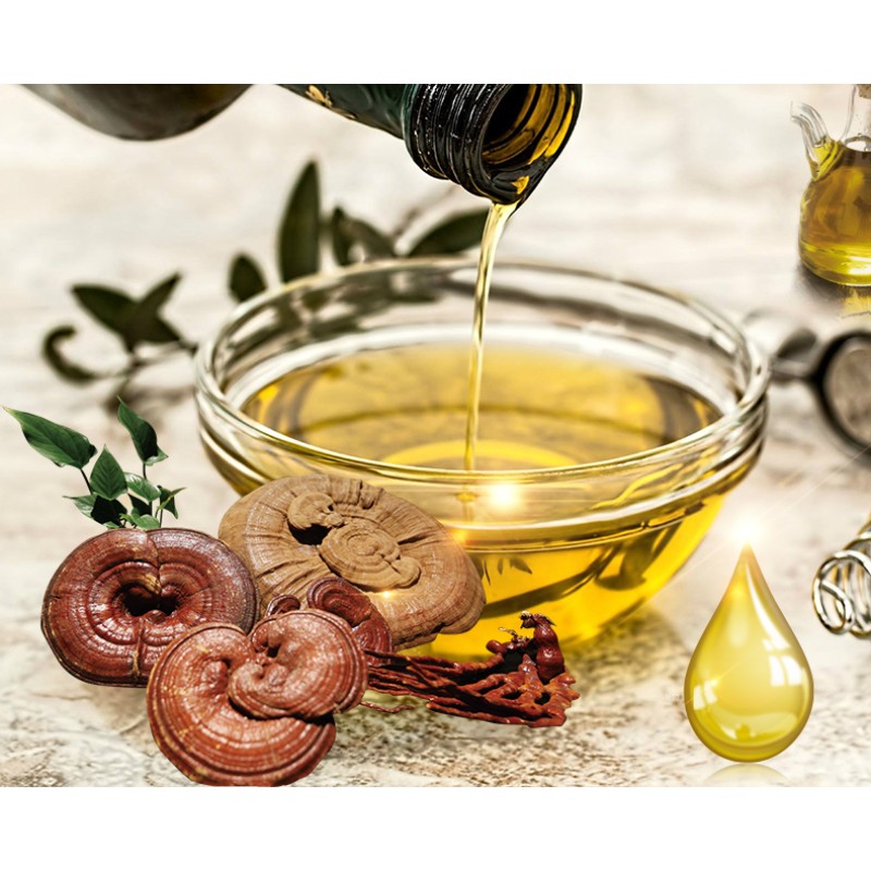 EU Organic Ganoderma Spore Oil Softgel Capsules Supplier - OEM Custom Easy to Swallow