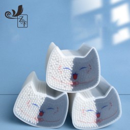 Cotton Swabs Supplier - Simple Packaging Organic Cotton Buds Factory Makeup Cotton Swabs Bulk Supply