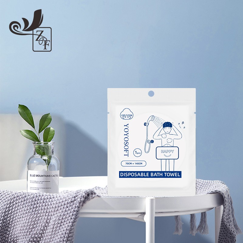 Compressed Towel Supplier - Manufacturer Direct Sell OEM Soft Cotton Compressed Bath Towel Disposable Travel Towel