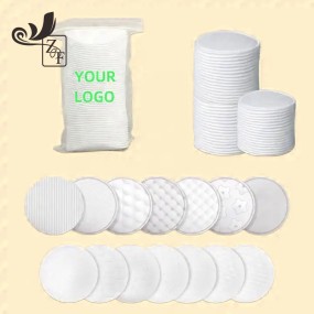 Cotton Pads Supplier - Custom Logo Makeup Disposable Remover Pads Cotton Face Cleansing Makeup Powder Magic Remover