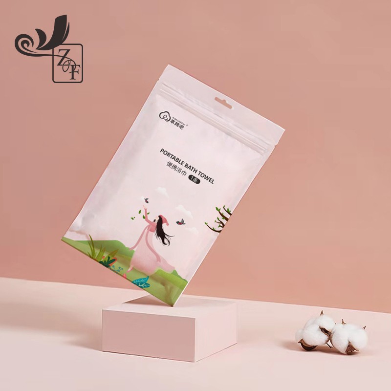 Bath Towel Supplier - Disposable Cotton Bath Towel Sanitary Convenient Quick Organic Biodegradable