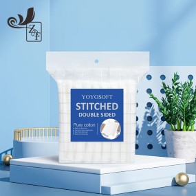 Cotton Pads Factory - YoYoSoft OEM ODM Ultra Soft Skin Friendly Pure Cotton Beauty Cotton Pad Cosmetic Pads 180pcs