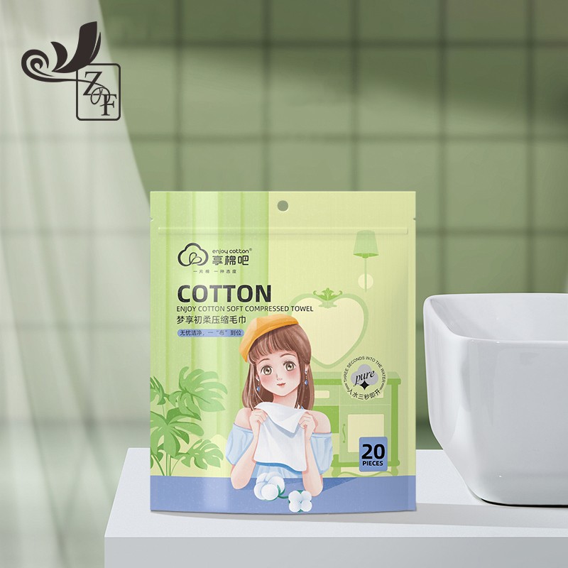 Towel Set Factory - Cotton Towel Set Organic Sanitary Convenient Quick Disposable Facial Bath Towel Kitchen Compressed