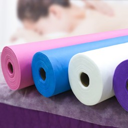 Bed Sheets Factory - Hot Selling Disposable Nonwoven Bed Sheets Folded Roll Breathable Bed Sheet Bulk Supply