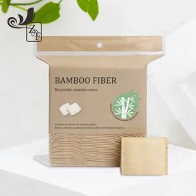 Cotton Pads Manufacturer - ODM Disposable Bamboo Cotton Pads Make up Environmental Protection Cotton Makeup Remover Pads