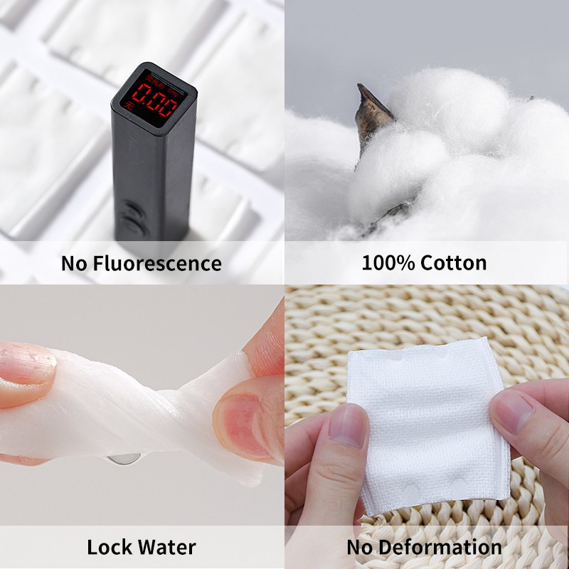 Cotton Pads Factory - Bamboo Fiber Cotton Pad All Inclusive Design Suitable for Make up Remover Slice Cotton Pads