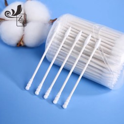 Cotton Buds Supplier - Top Quality Private Labeling OEM Accept Paper Stick Cotton Buds Cotton Swabs Qtips 200pcs