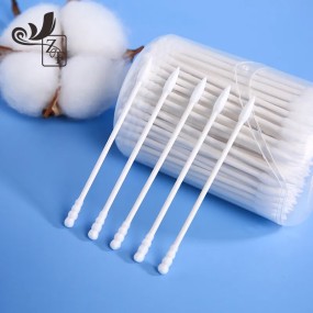 Cotton Buds Supplier - Top Quality Private Labeling OEM Accept Paper Stick Cotton Buds Cotton Swabs Qtips 200pcs