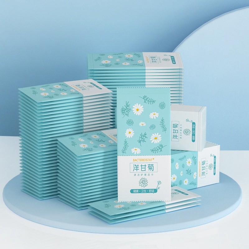 Wet Wipes Supplier - Custom Portable Hand Mouth Cleaning Wet Wipes Single Use for Restaurant Multi-Scenario