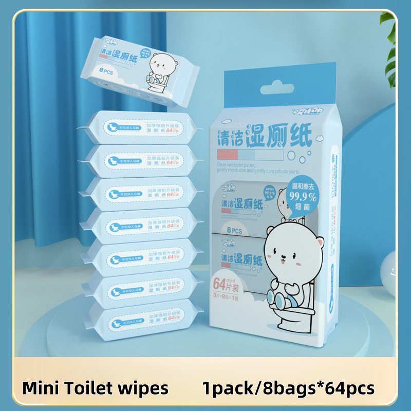 Body Wipes Manufacturer - Mini Pack Eco-Friendly Portable Body Wipes Non-Allergenic Baby Cleansing Wipes
