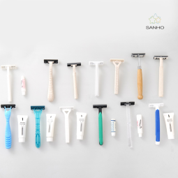 Shaving Kit Supplier - High Quality Plastic Razor with Shaving Cream Toiletries Set Shaving Kits for Men